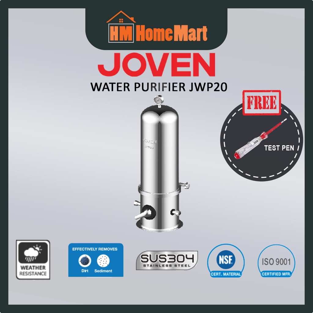 JOVEN JWP20 Outdoor Water Filter (1 Year Warranty)
